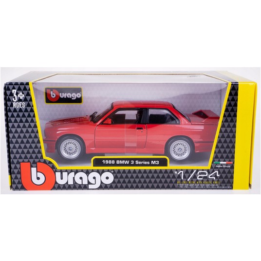 1:24 BMW M3 (E30) 1988 RED 1005 -zdjęcie numer 1