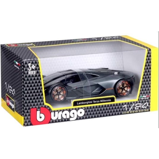 1:24 LAMBORGHINI TERZO MILLENNIO BLACK 8667 -zdjęcie numer 1