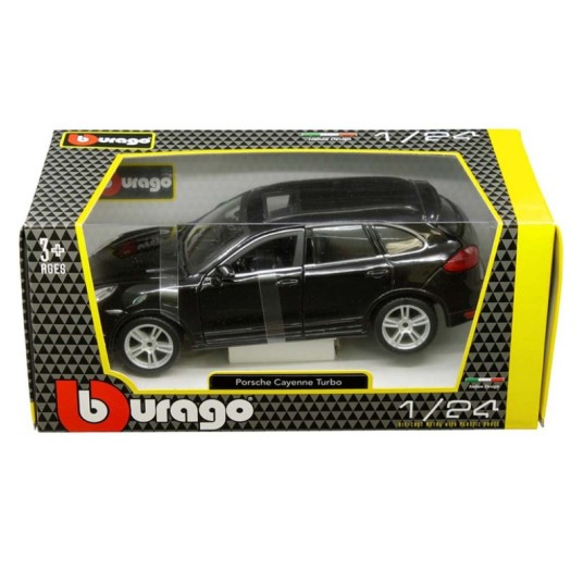 1:24 PORSCHE CAYENNE TURBO BLACK (12) -zdjęcie numer 1