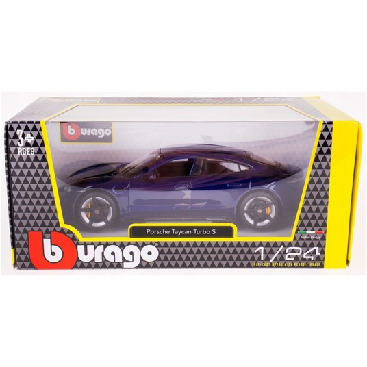 1:24 PORSCHE TAYCAN TURBO S BLUE 2764 -zdjęcie numer 1