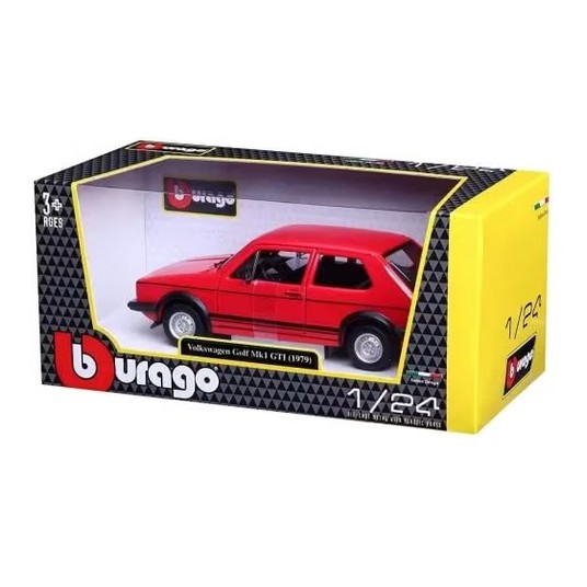 1:24 VOLKSWAGEN GOLF MK1 GTI 1979 RED (12) 0893 -zdjęcie numer 1