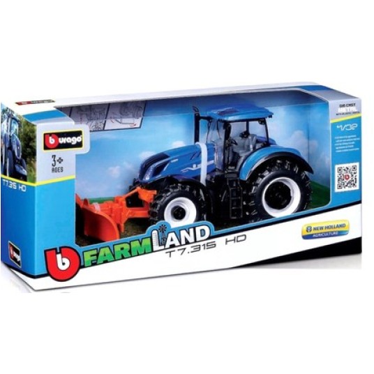 1:32 FARM TRACTOR W/ FRONT LOADER 0818 -zdjęcie numer 1