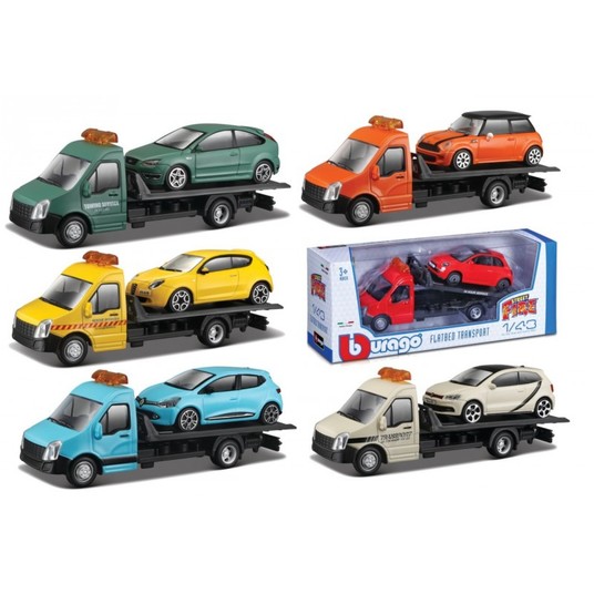 1:43 STREET FIRE FLATBED TRANSPORT 4003 -zdjęcie numer 1
