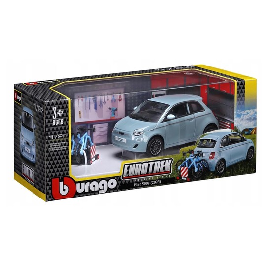 18-23012 1:24 EUROTREK - FIAT 500E (2023) WITH ... -zdjęcie numer 1