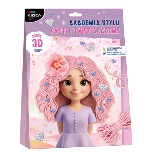 AKADEMIA STYLU PASTELOWY TWIST KIDEA 4017 -zdjęcie numer 1