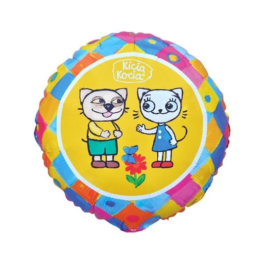 BALON FOLIOWY KICIA KOCIA I PACEK 18 CALI -zdjęcie numer 1