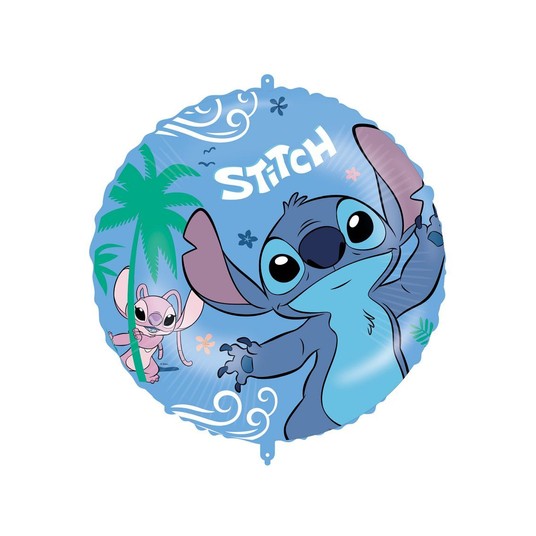 BALON FOLIOWY STITCH & ANGEL DISNEY 46CM 1SZT -zdjęcie numer 1