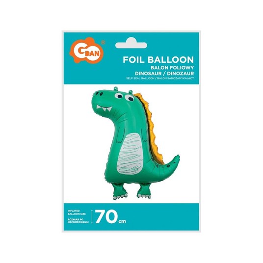 BALON FOLIWOY DINOZAUR RYSUNKOWY 70CM AA -zdjęcie numer 1