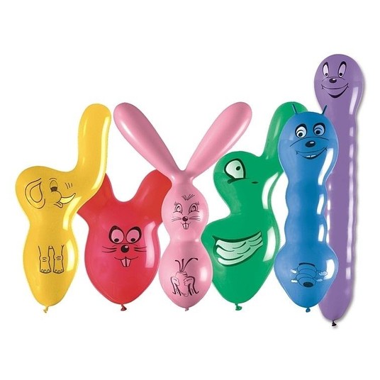 BALON KSZTAŁTY MIX 25SZT 9676 -zdjęcie numer 1