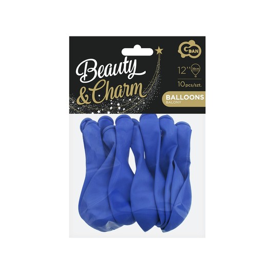 BALONY BEAUTY&CHARM PASTELOWE NIEBIESKIE 10SZT -zdjęcie numer 1