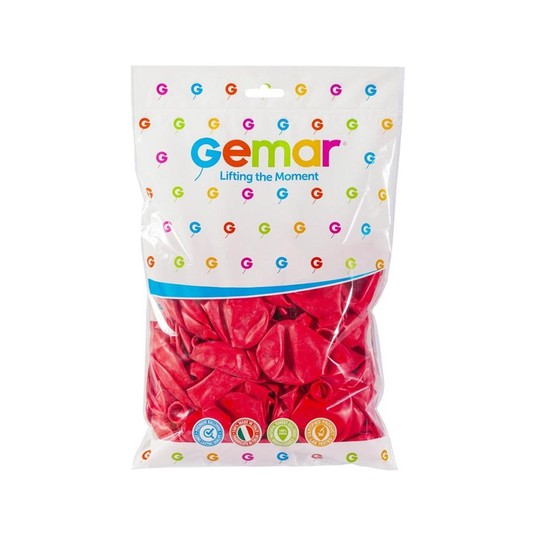 BALONY G90 PASTEL 10" CZERWONE 05/ 100 szt. 0512 -zdjęcie numer 1