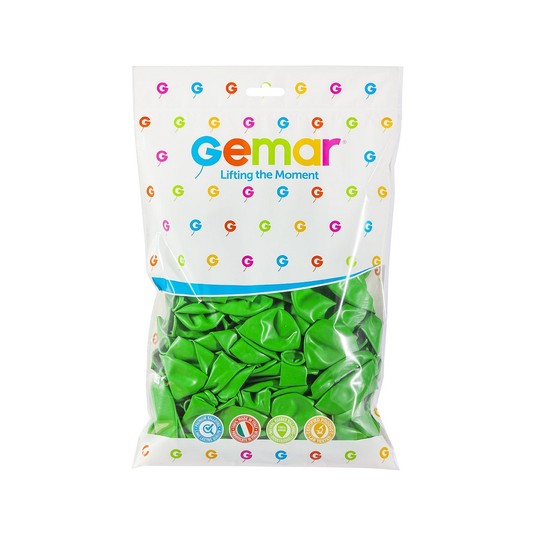 BALONY GEMAR 10" PASTELOWE ZIELONE 100SZT. 1212 -zdjęcie numer 1