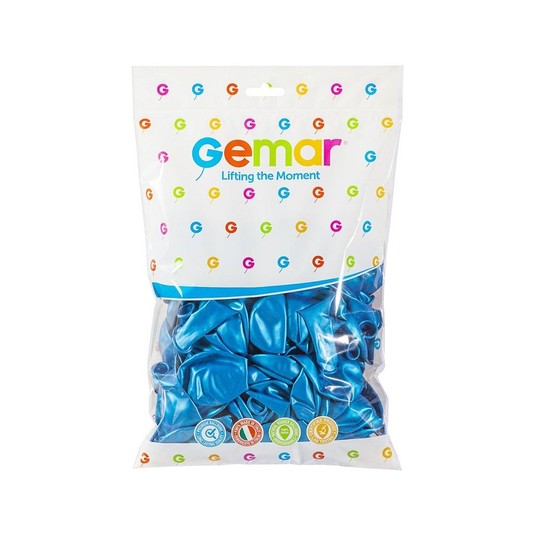 BALONY GM90 METAL 10" NIEBIESKIE 36/ 100 szt -zdjęcie numer 1