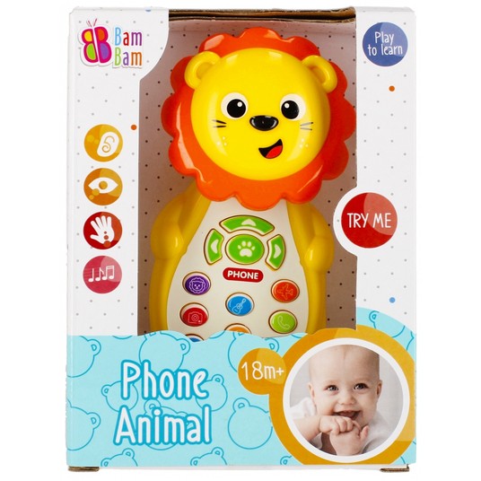 BAM BAM MUZYCZNY TELEFON LEW B/O 12X16X7 96/192 -zdjęcie numer 1