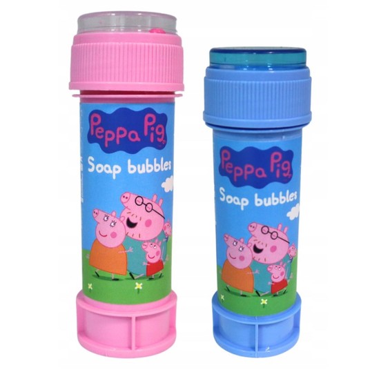 BAŃKI MYDLANE PEPPA PIG 60ML A'16 5585 -zdjęcie numer 1