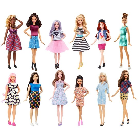 BARBIE FASHIONISTAS LALKI MODNE PRZYJACIÓŁKI FBR37 -zdjęcie numer 1