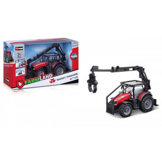 BB 18-31671 10 CM FARM TRACTOR WITH LOGGING LOADE -zdjęcie numer 1