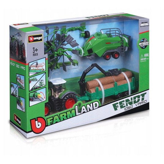 BB 18-31701 10CM TRACTOR SET FENDT 1050VAR 7011 -zdjęcie numer 1