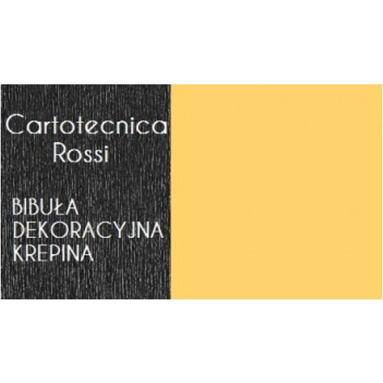 BIBUŁA KREPINA 50x250CM 180GR 576 ŻÓŁTA CIEM. 7601 -zdjęcie numer 1