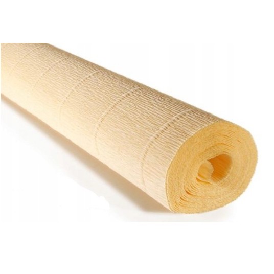 BIBUŁA KREPINA 50x250CM 180GR 577 KREMOWA 7700 -zdjęcie numer 1