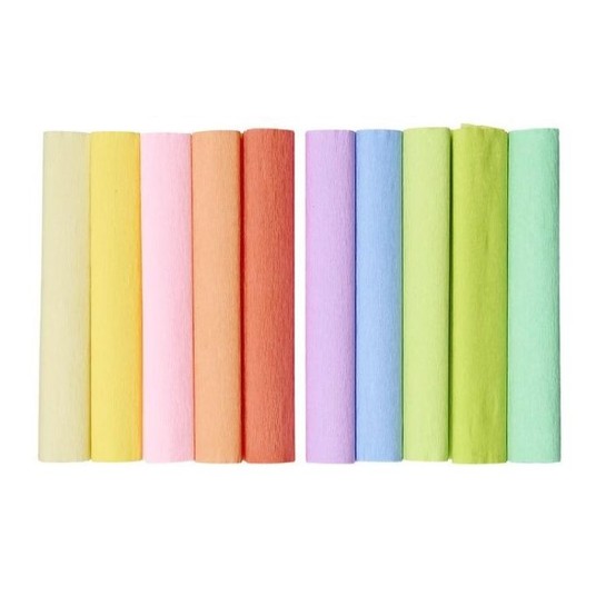 BIBUŁA TOPCRE 25X200 MAŁY MIX PASTELOWA (10) 1524 -zdjęcie numer 1