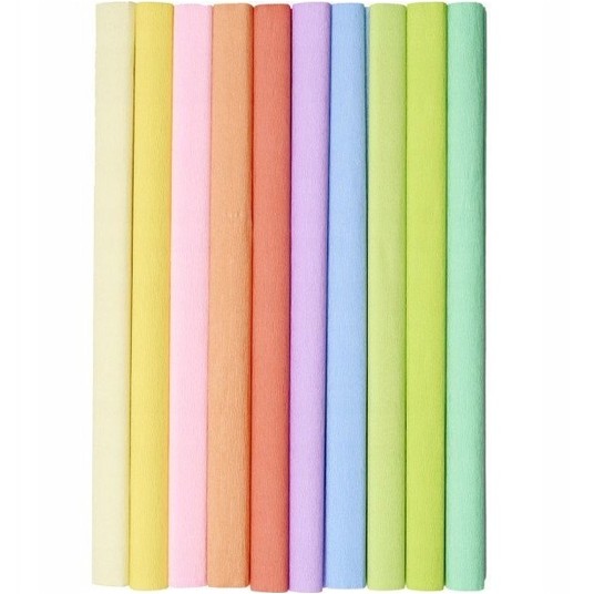 BIBUŁA TOPCREA 50X200 MIX PASTELOWA (10) 1494 -zdjęcie numer 1