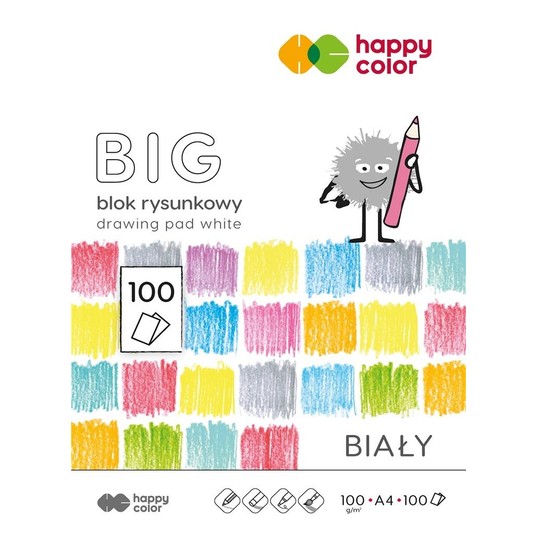 BLOK RYSUNKOWY BIG, A4/100K 100G 8917 -zdjęcie numer 1