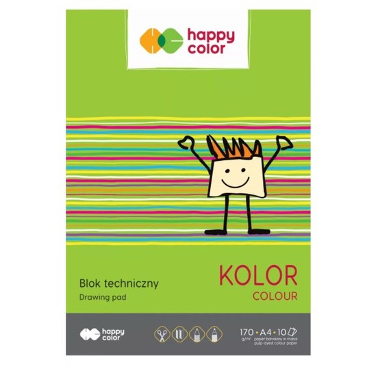 BLOK TECHNICZNY A4/10K KOLOR A'20 6439 -zdjęcie numer 1