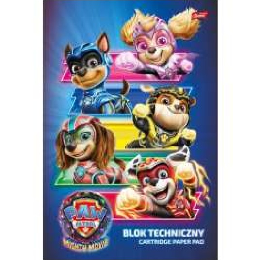 BLOK TECHNICZNY A4/10K PSI PATROL 0771 A'10 -zdjęcie numer 1