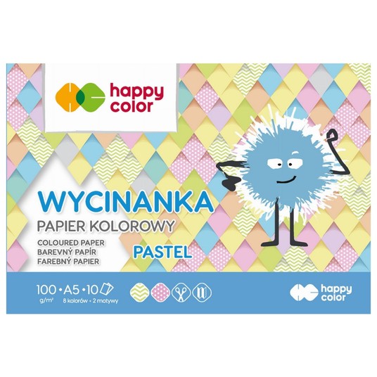 BLOK WYCINANKA A5/10ARK PASTEL 100G A'10 1495 -zdjęcie numer 1