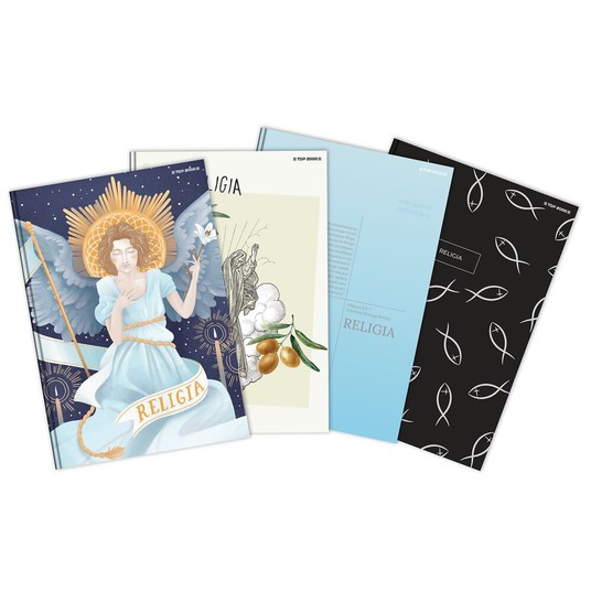 BRULION A5/80K KRATKA RELIGIA MIX 400169000 A'5 -zdjęcie numer 1