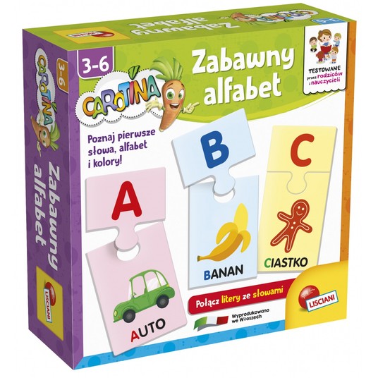 CAROTINA ZABAWNY ALFABET 8997 -zdjęcie numer 1