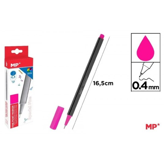 Cienkopis MP 0.4mm fuksja 8072 A'12 -zdjęcie numer 1