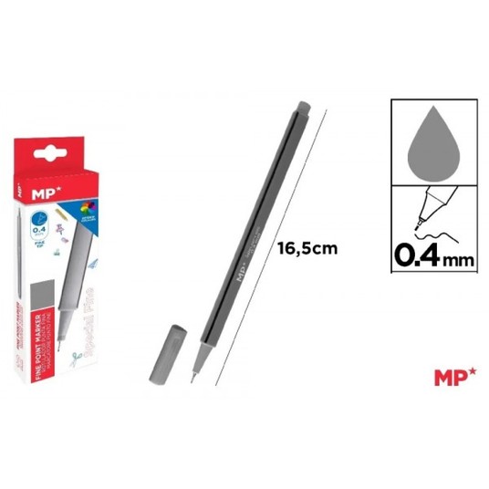 Cienkopis MP 0.4mm srebrny 8140 A'12 -zdjęcie numer 1