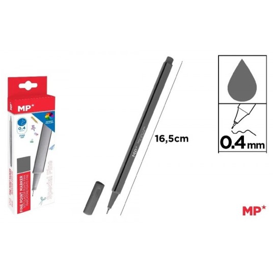 Cienkopis MP 0.4mm szary 8089 A'12 -zdjęcie numer 1