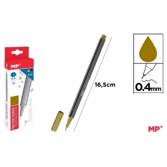 Cienkopis MP 0.4mm złoty 8133 A'12 -zdjęcie numer 1