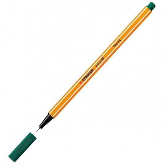 CIENKOPIS STABILO 88/53 CIEMNA ZIELEŃ A'10 6476 -zdjęcie numer 1