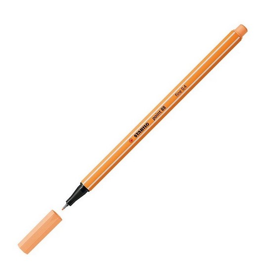 CIENKOPIS STABILO POINT 88/25 LIGHT ORANGE A'10 -zdjęcie numer 1