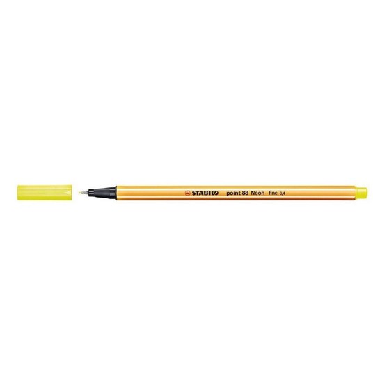 CIENKOPIS STABILO POINT NEON ŻÓŁTY A'10 8544 -zdjęcie numer 1