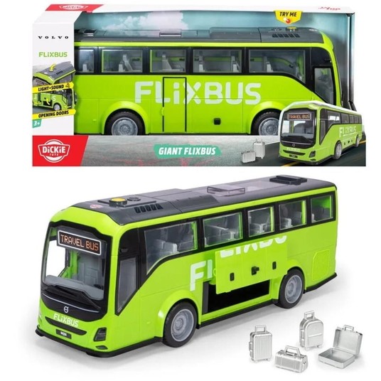 CITY VOLVO WIELKI FLIXBUS 54CM 6231 -zdjęcie numer 1