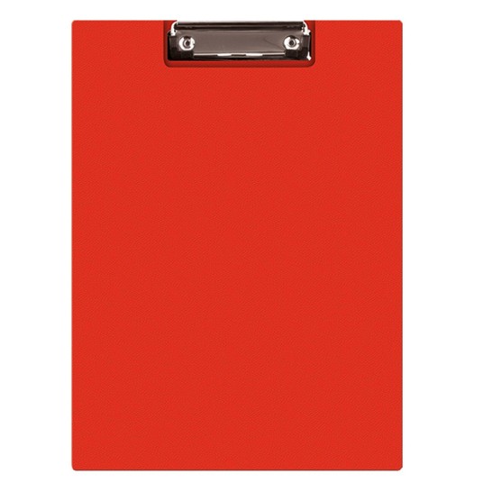 CLIPBOARD TECZKA A4 Z KLIPSEM PCV CZERWONA 3025 -zdjęcie numer 1