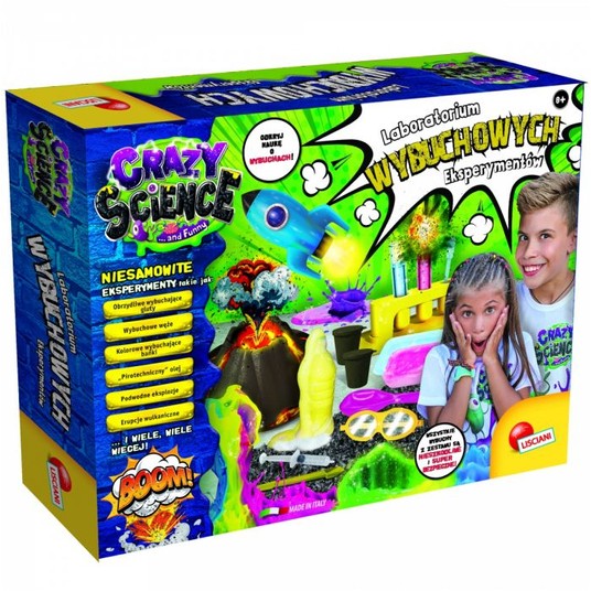 CRAZY SCIENCE LABORATORIUM WYBUCHOWYCH EKSPERYMENT -zdjęcie numer 1