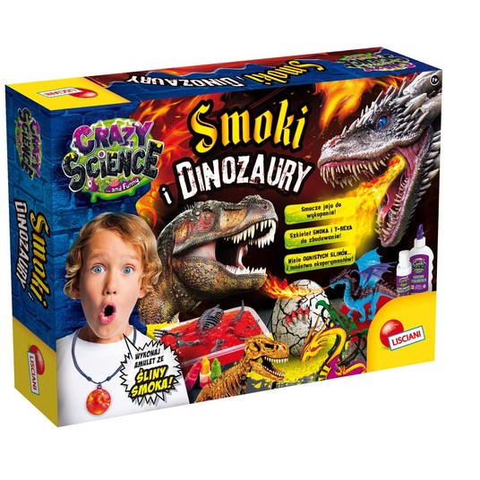 CRAZY SCIENCE SMOKI I DINOZAURY 4141 -zdjęcie numer 1