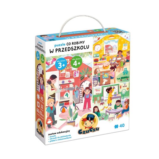 CzuCzu Puzzle Co robimy w przedszkolu -zdjęcie numer 1