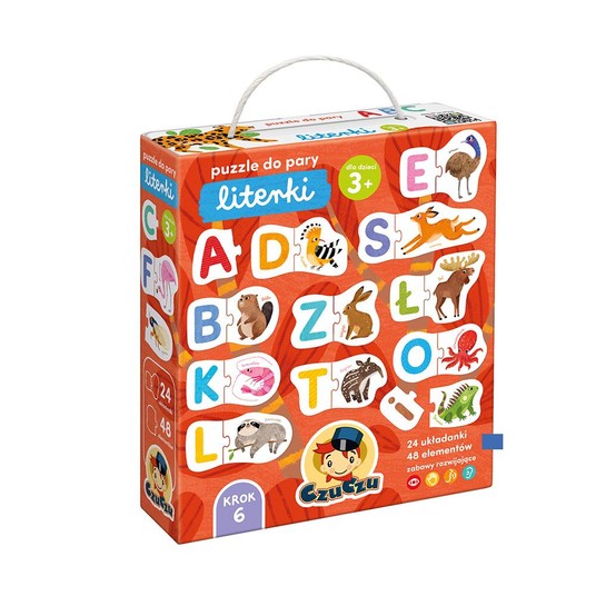 CzuCzu Puzzle do pary Literki -zdjęcie numer 1