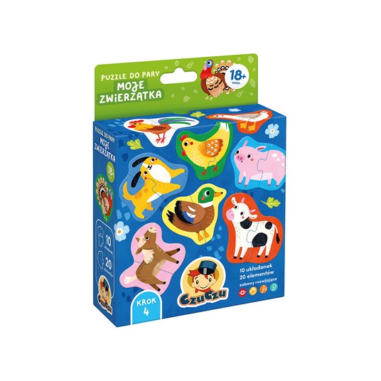 CzuCzu Puzzle do pary Moje Zwierzątka. 4157 -zdjęcie numer 1