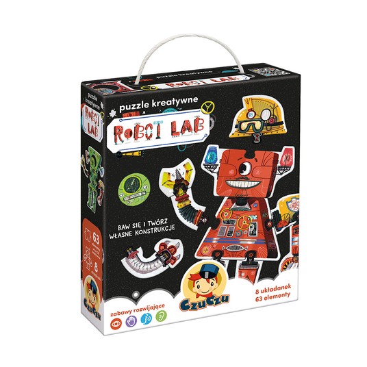CzuCzu Puzzle kreatywne Robot Lab -zdjęcie numer 1