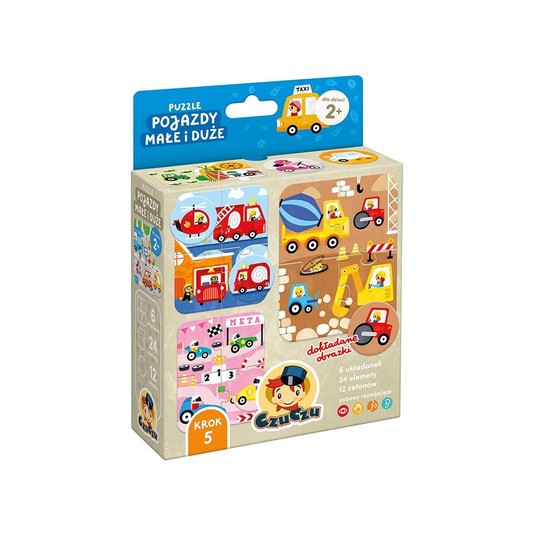 CzuCzu Puzzle Pojazdy małe i duże 3785 -zdjęcie numer 1