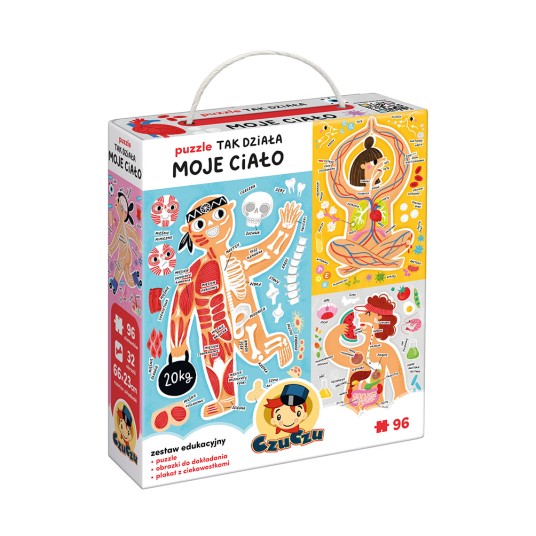 CzuCzu Puzzle Tak działa Moje ciało 2429 -zdjęcie numer 1