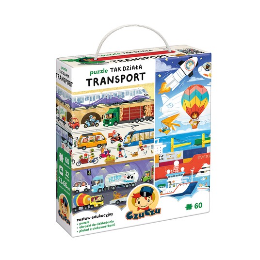 CzuCzu Puzzle Tak działa Transport 2894 -zdjęcie numer 1